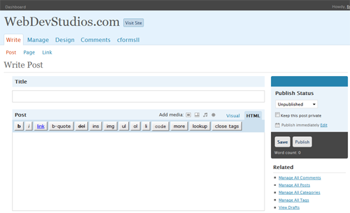 wordpress-write-new-post-screenshot
