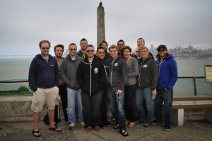 The entire WDS team visiting Alcatraz during WordCamp SF 2013