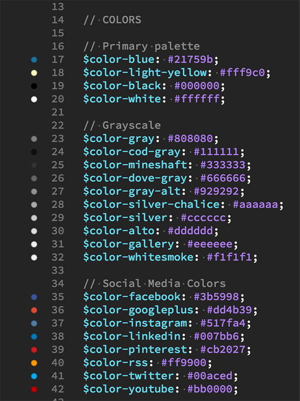 Brackets Color Preview extension