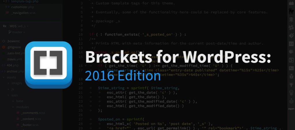 Brackets for WordPress: 2016 Edition