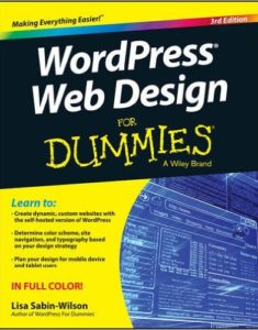 WordPress Web Design For Dummies 3rd Edition