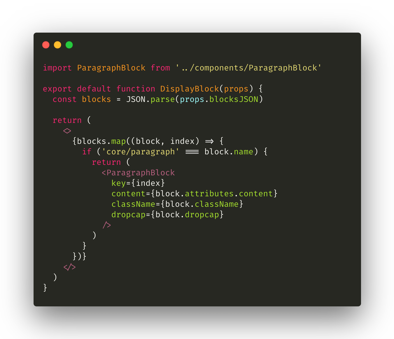Quick Tip: Gutenberg Blocks as JSON - WebDevStudios