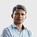 This is a portrait photo of WebDevStudios Backend Engineer, Lax Mariappan.