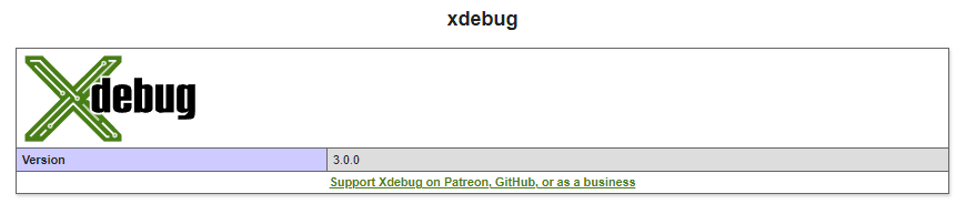 Xdebug version 3