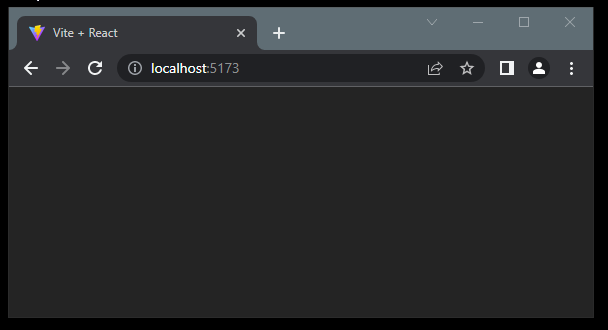 App opened for debugging in Chrome