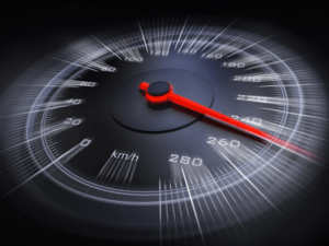 This is an image of a speedometer.