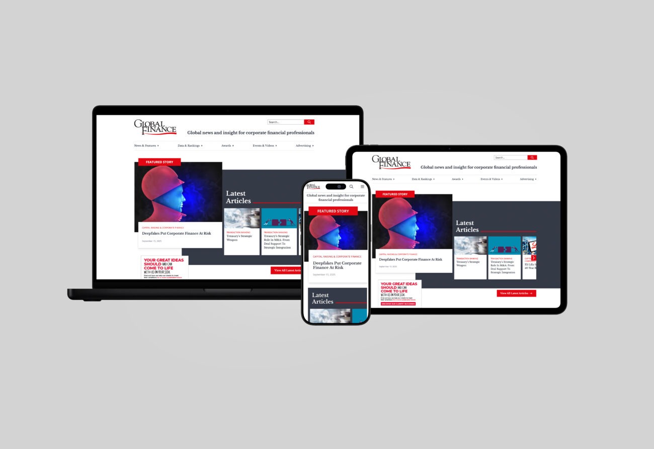 Responsive website for Global Finance Magazine by WebDevStudios