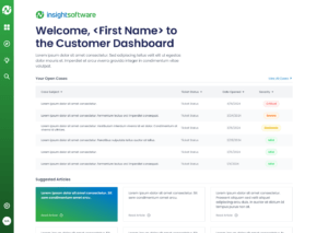 Insight Software WordPress Intranet Portal Dashboard and Ticketing