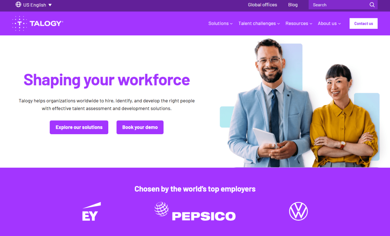 Talogy redesign and update to block editor