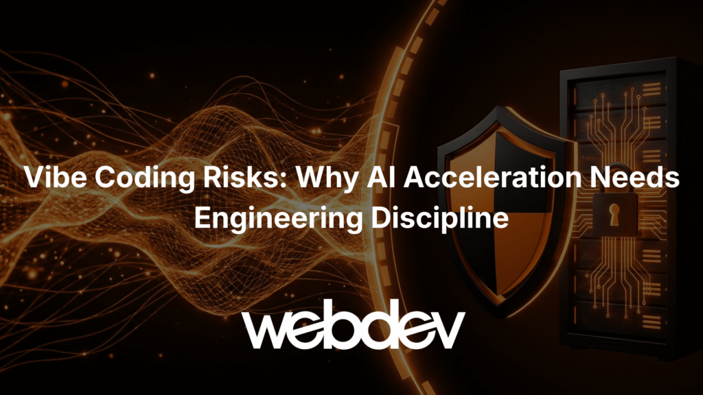 Vibe Coding Risks, Why AI Accelration Needs Engineering Discipline